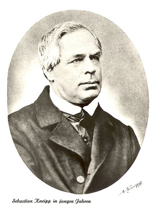 Sebastian Kneipp in jungen Jahren